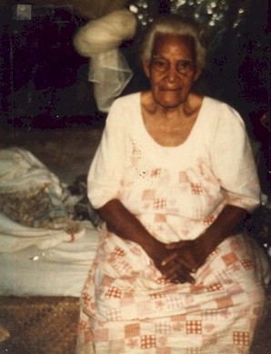 Late Great grandmother Ene Alefaio Auvaa in Savaii, Western Samoa